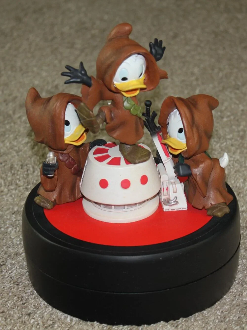 Disney Star Wars Weekends Mike Sullivan Huey Dewey Louie Jawas Figure 8